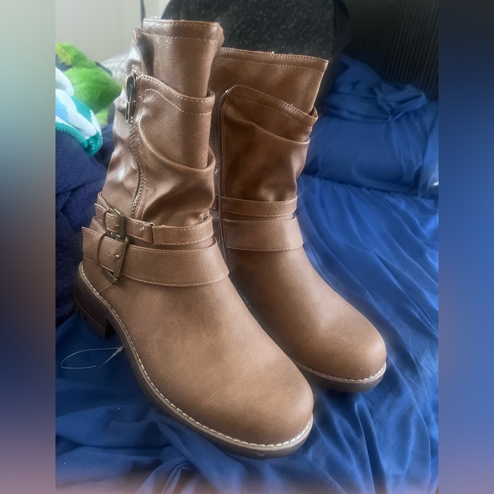 Torrid wide Width Brown Women's Ankle Boots